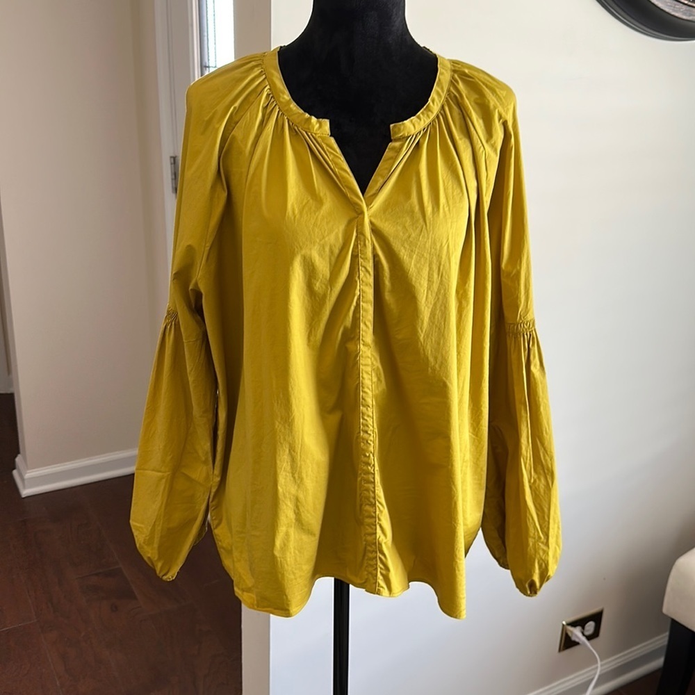 Zara Women’s Puff Sleeve Blouse - Picture 2 of 14